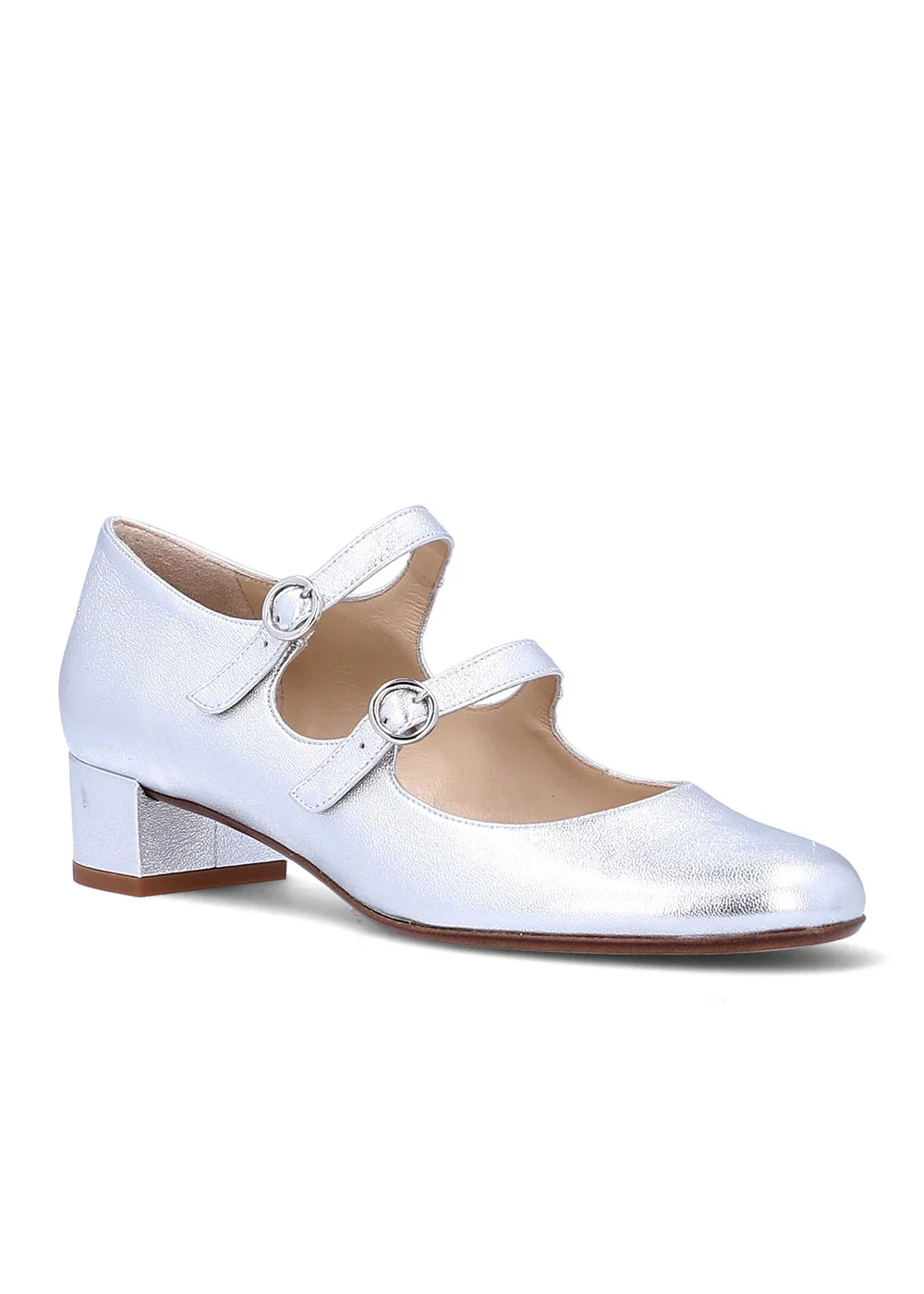 BABIES WAKEFIELD CUIR ARGENT