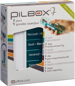 PILBOX 7 Medikamentenspender 7 Tage DE/FR