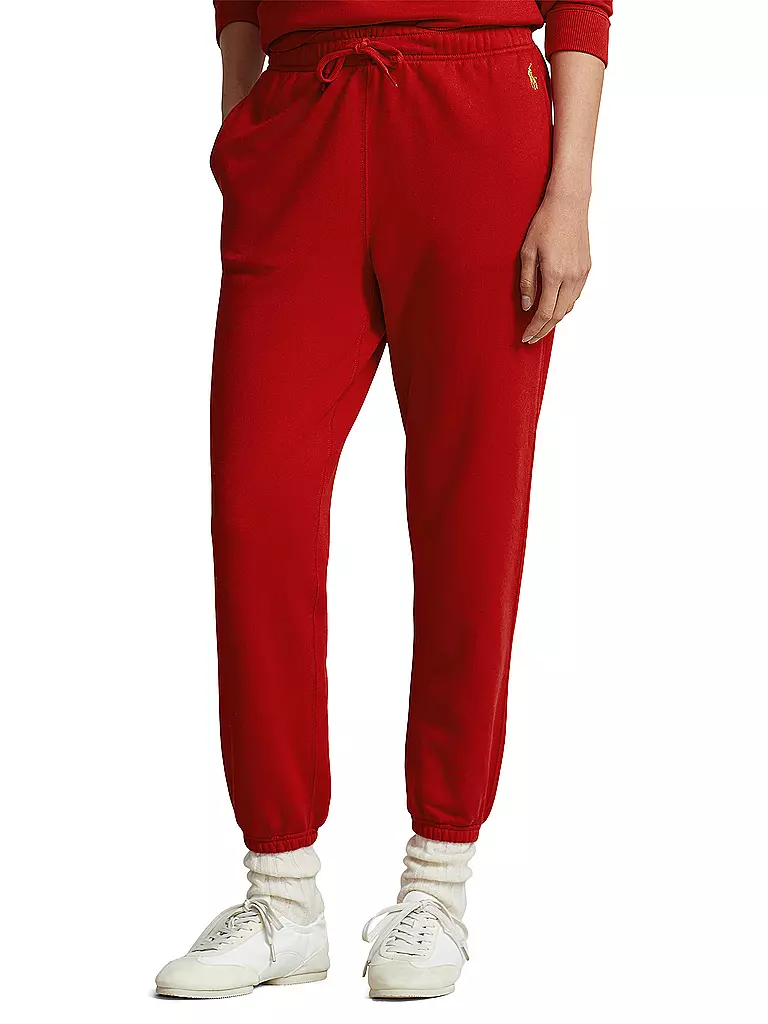 POLO RALPH LAUREN Jogginghose dunkelrot