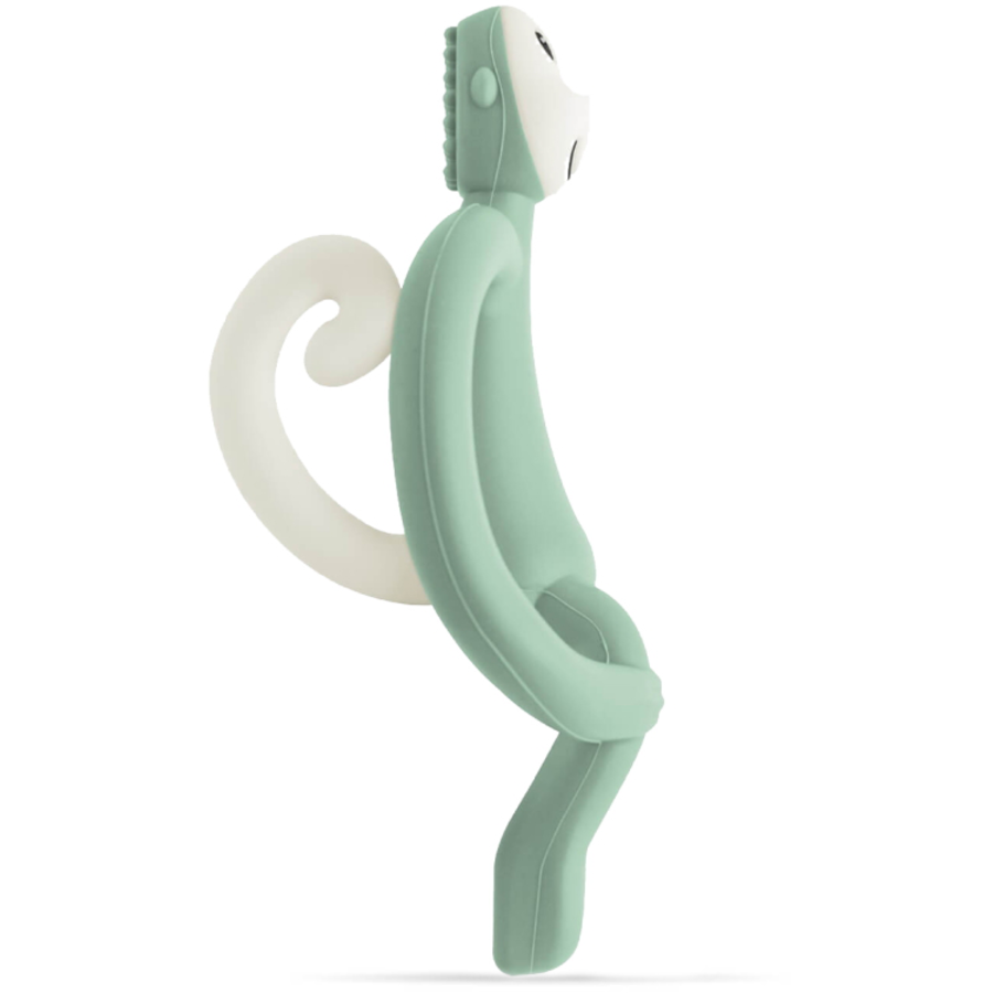 MATCHSTICK MONKEY™ Beißring Affe Original, mintgrün