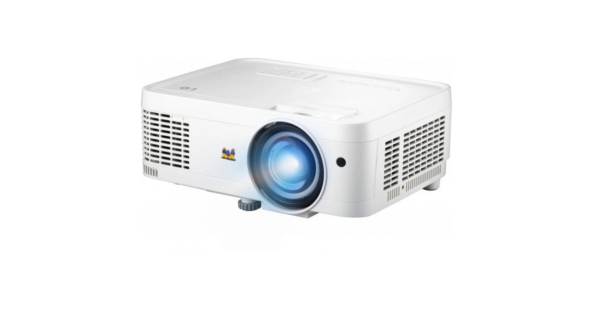 ViewSonicLS560W WXGA met korte projectieafstand LED projector  (Wit, 3000 ANSI Lumen, voor bedrijven en onderwijs)
