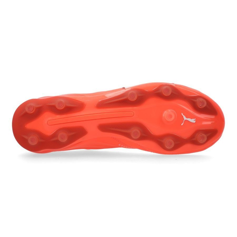 PUMA King Pro FG/AG Unlimited - Glowing Red/Blanc/Red Fire