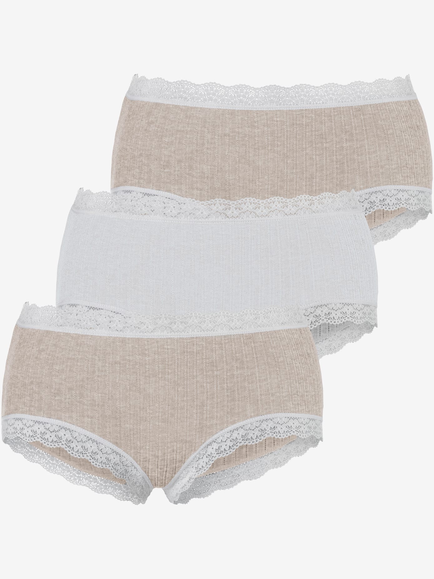Panty qualité côtelée douce au design tendance