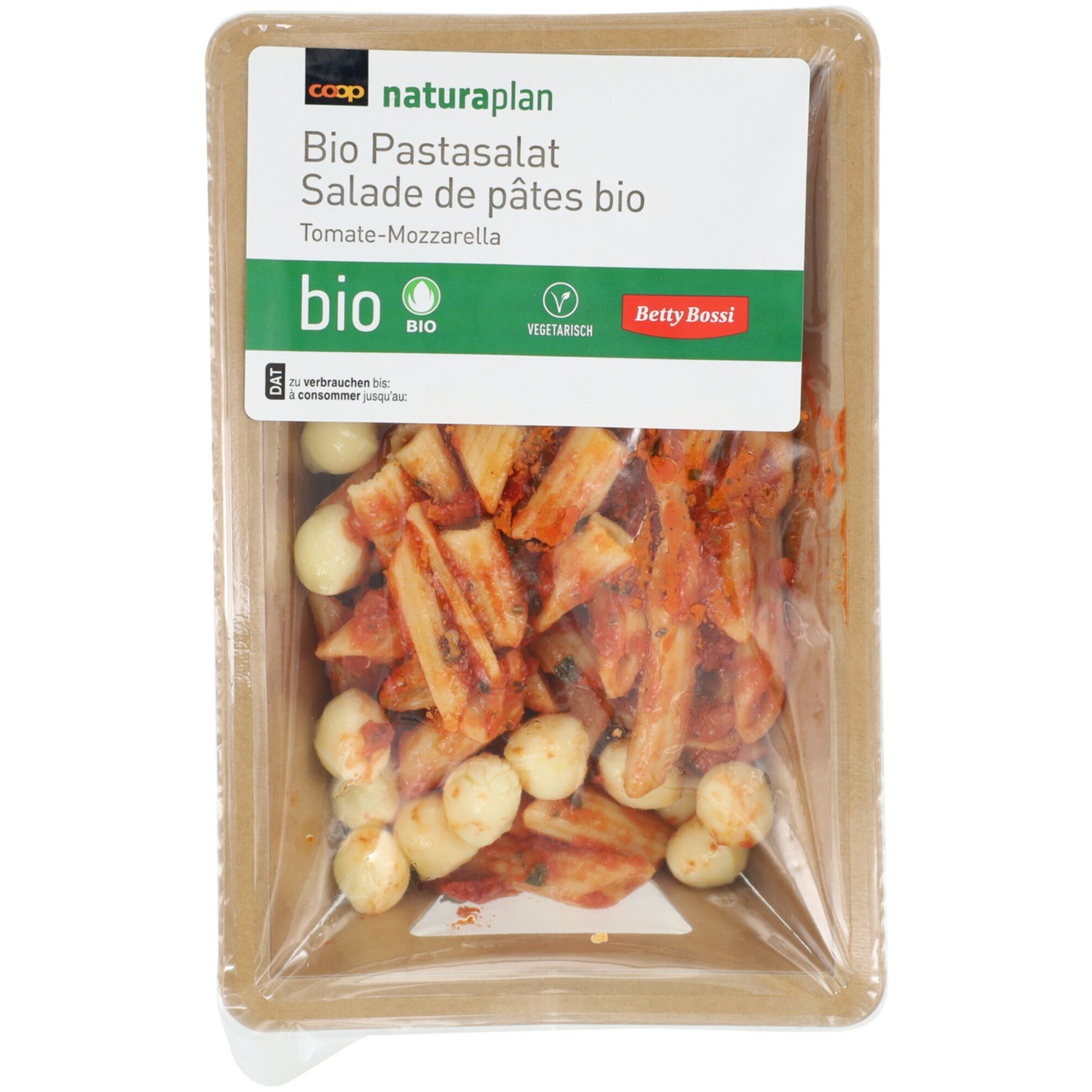 Naturaplan Bio Pastasalat Tomaten & Mozzarella -