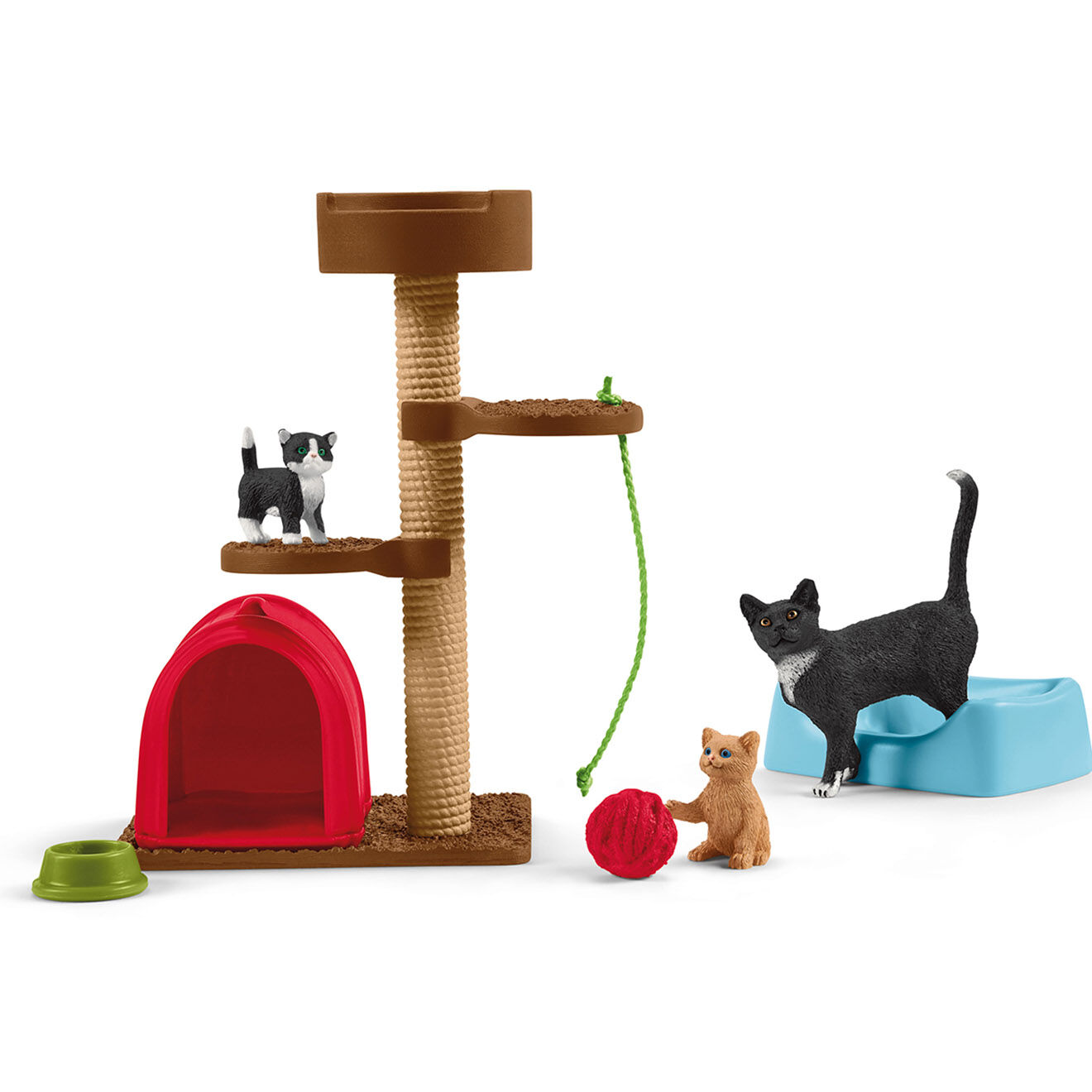 Schleich Divertissement pour chats mignons multicolore