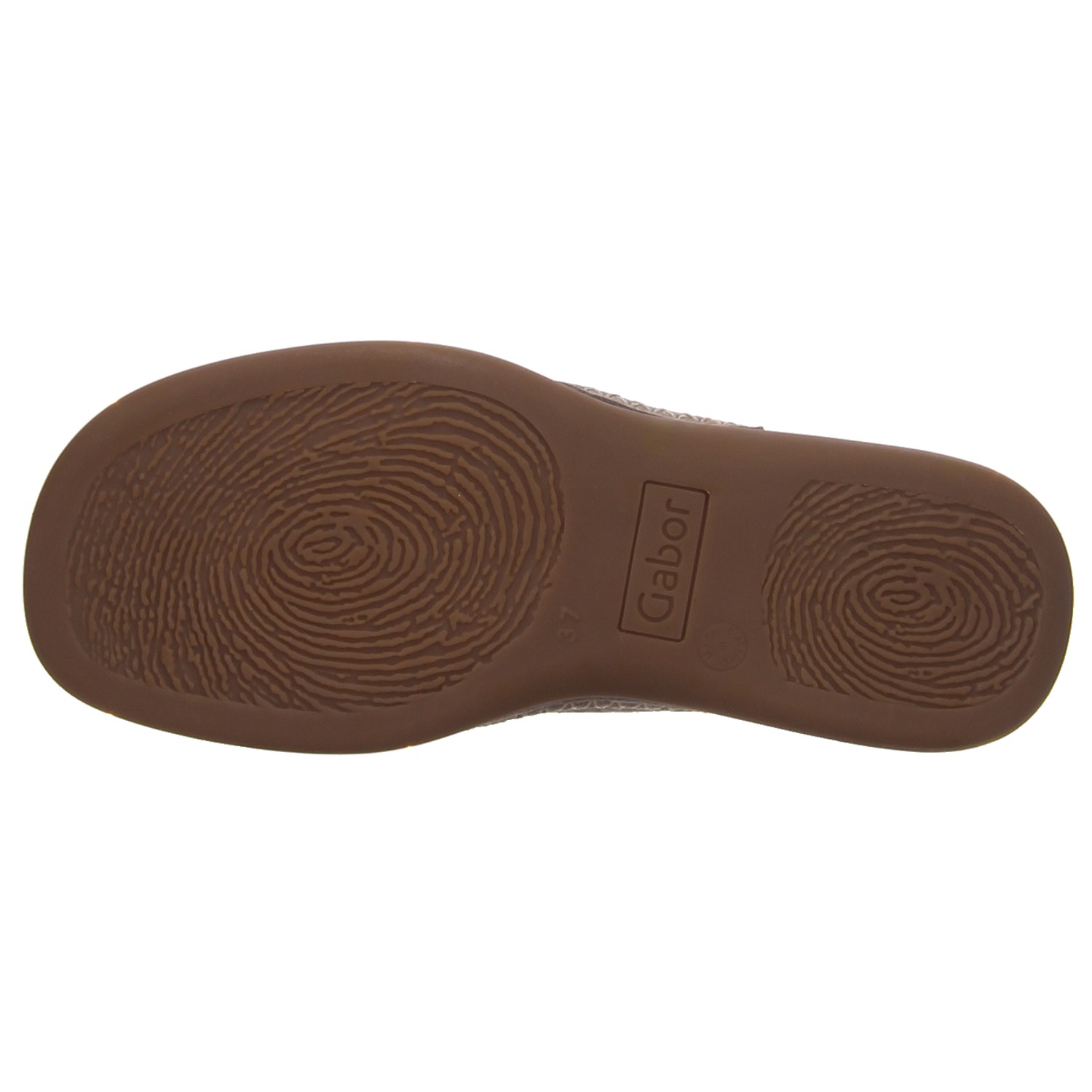 Gabor Pantolette silber gold/silber/bronce