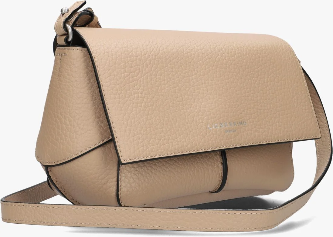 LIEBESKIND bruine liebeskind schoudertas lilly heavy pebble crossbody s