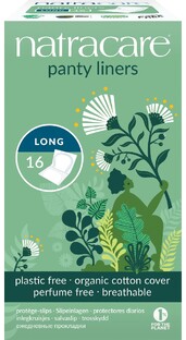 Natracare Panty Liners Long Inlegkruisjes 16ST