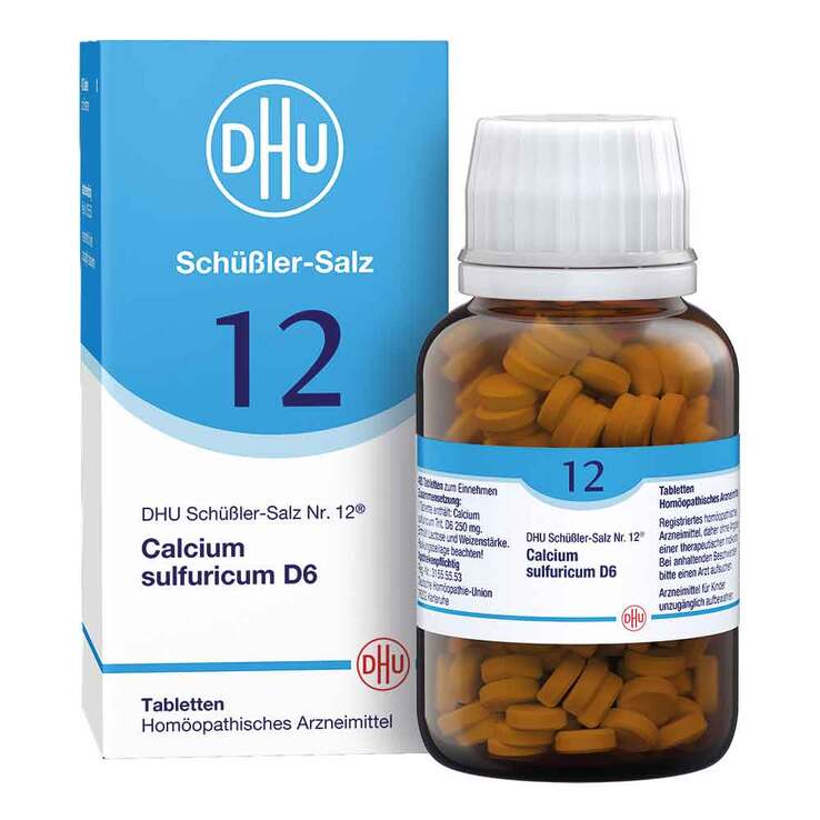 DHU Schüßler-Salz Nr. 12 Calcium sulfuricum D6 Tabletten, 420 St