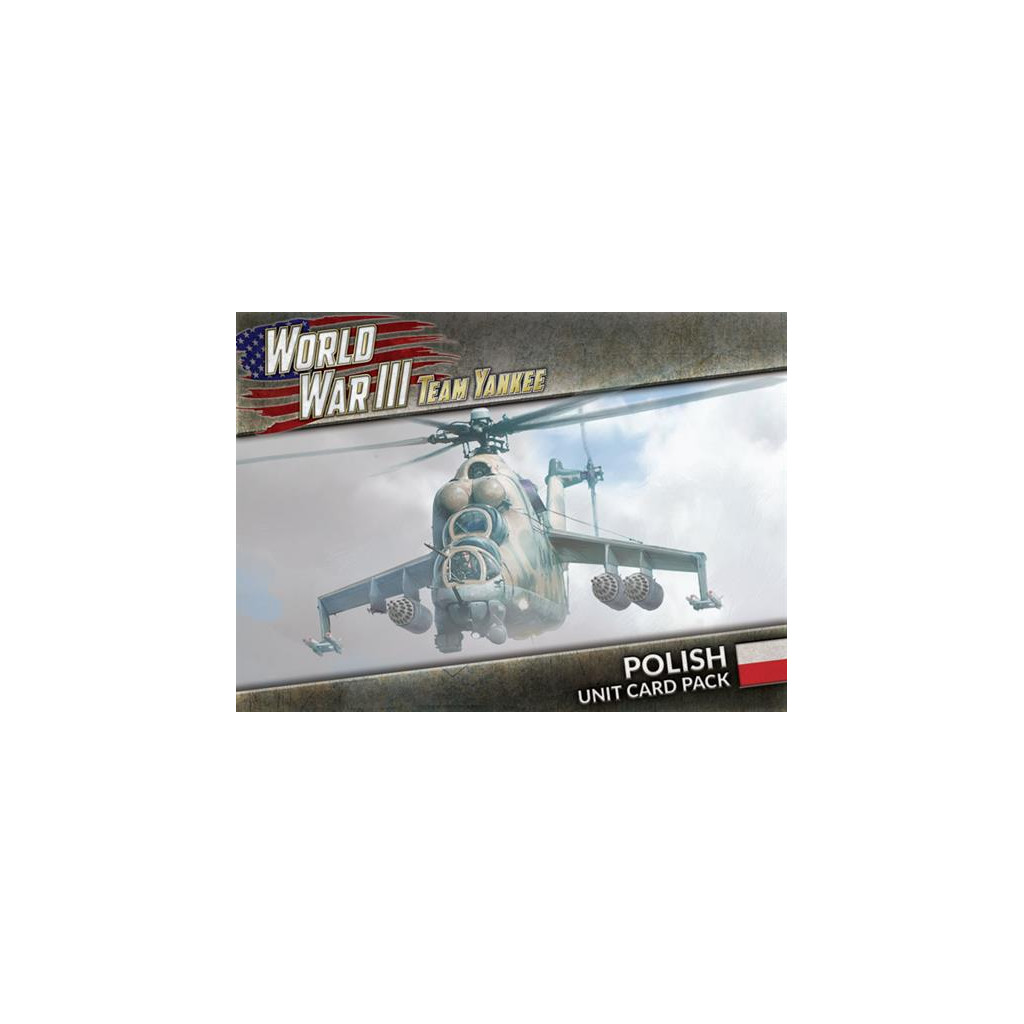 Team Yankee - World War III: Polish Unit Cards
