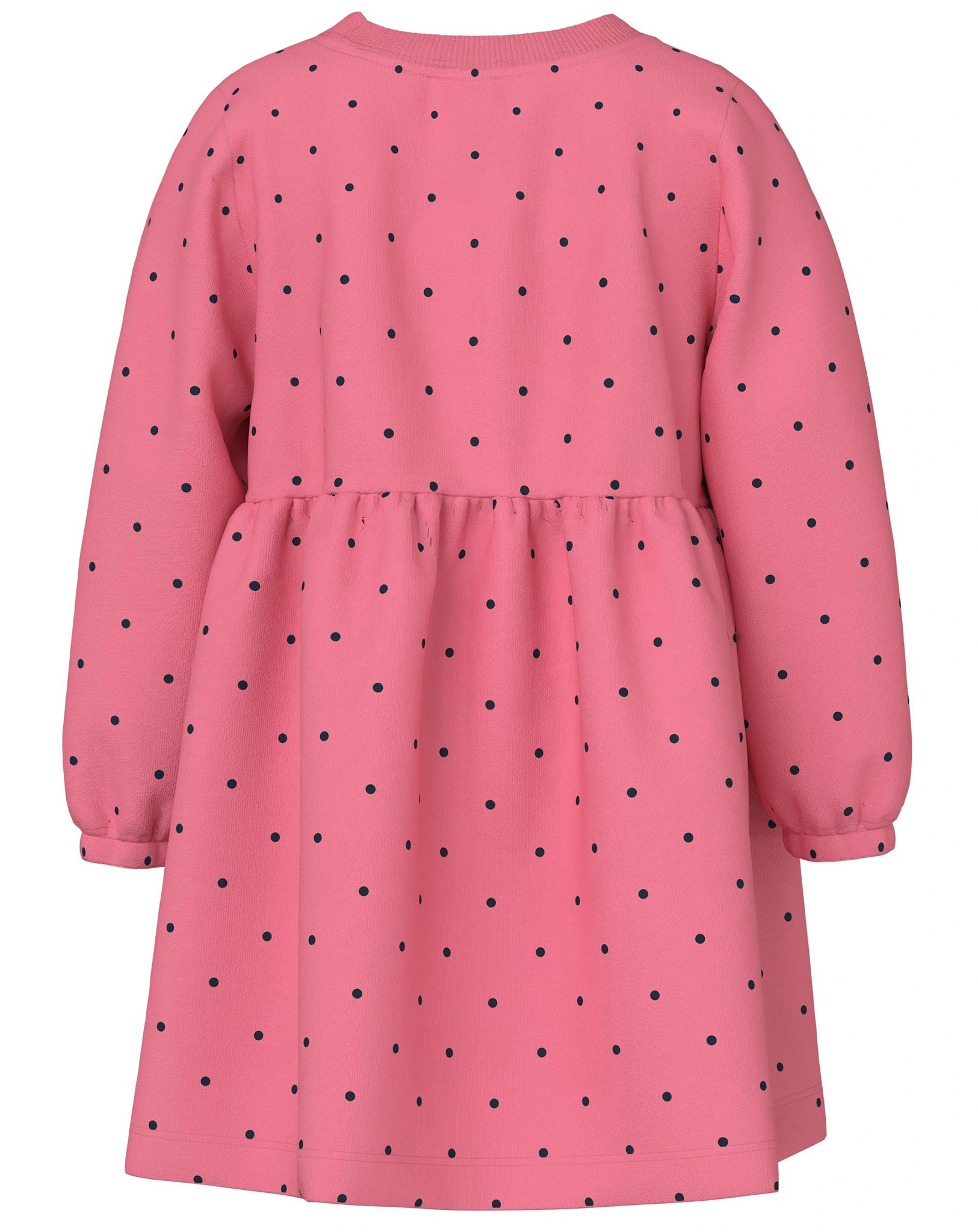 Langarmkleid NMFVILUBA CONFETTI in rosa