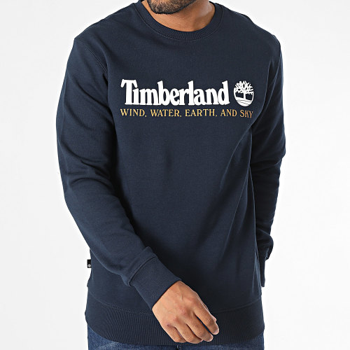 Sweat Crewneck WWES A27HC Bleu Marine