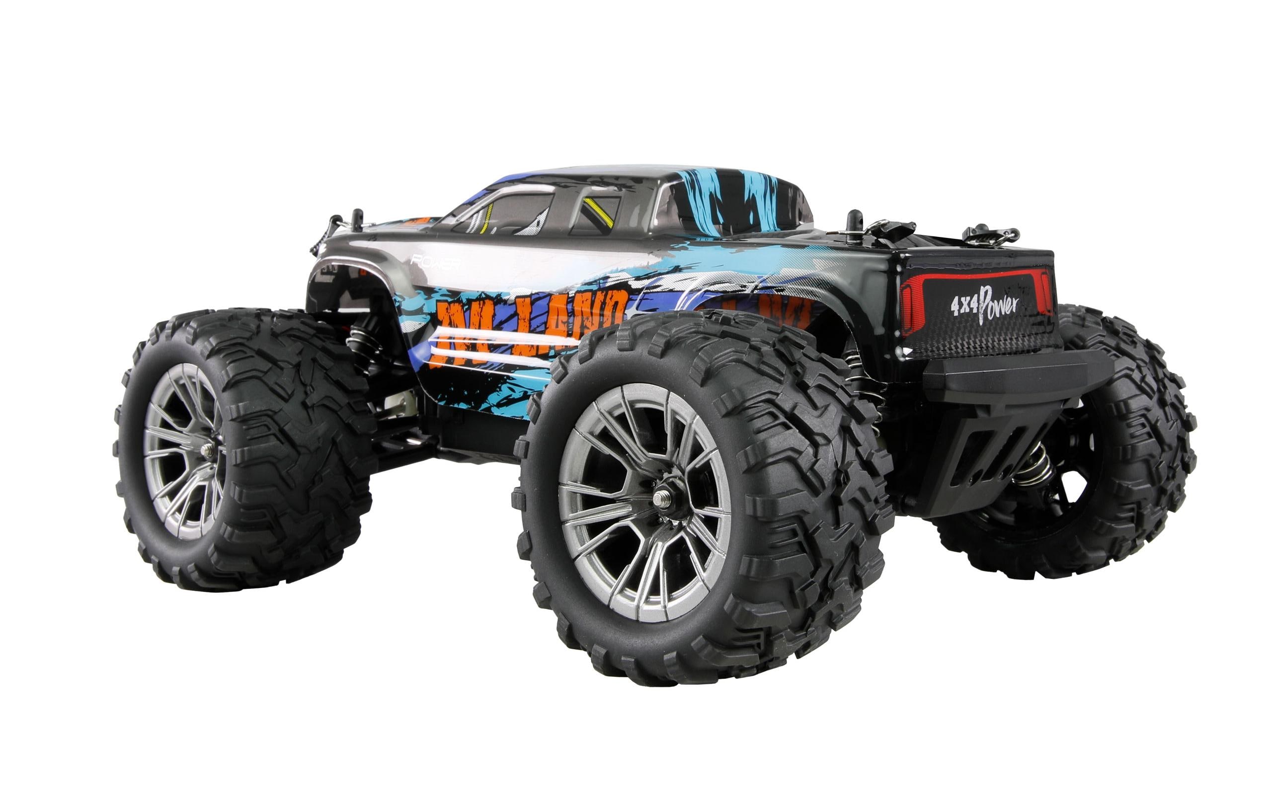 Monster Truck M-Land, Blau RTR, 1:164WD-Modell mit LED-Beleuchtung