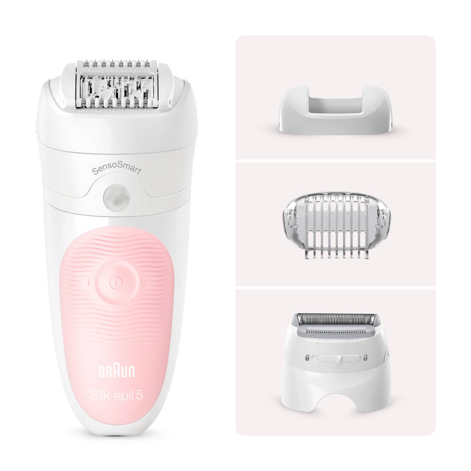 Braun Silk-épil 5 5-620 – Epilierer für Frauen für eine sanfte Haarentfernung