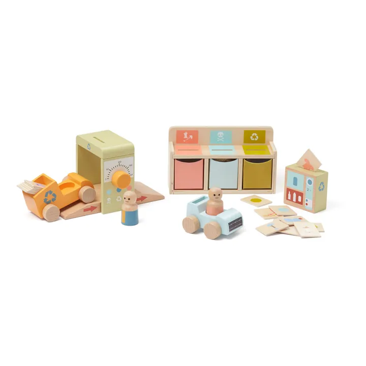 Kid's Concept Jeu centre de recyclage en bois
