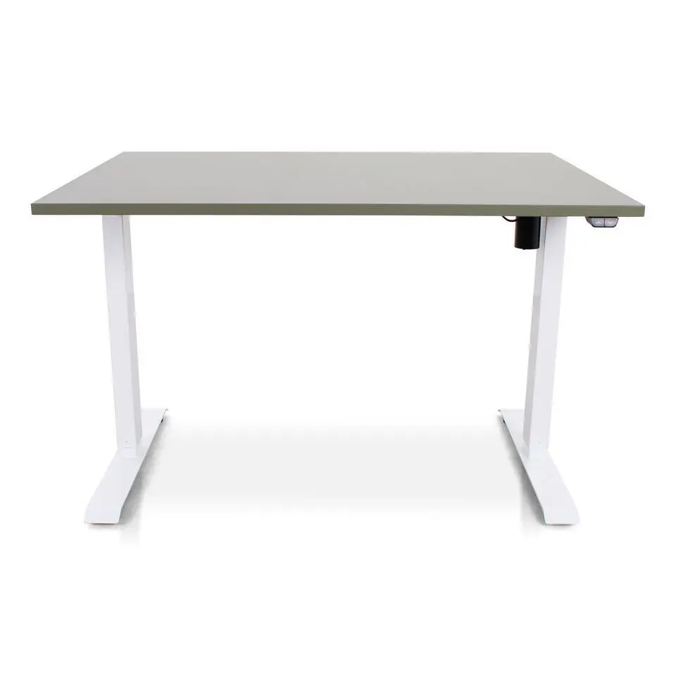 MRC EASY Zit-Sta Bureau – Elektrisch Verstelbaar – 140x80 cm – Blad Forest Green