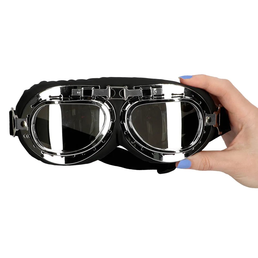 Zwarte Accessoireset Piloot 2 delig