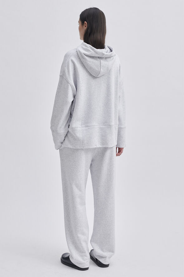 Second Female Abadell Sweat Hoodie Light grey melange