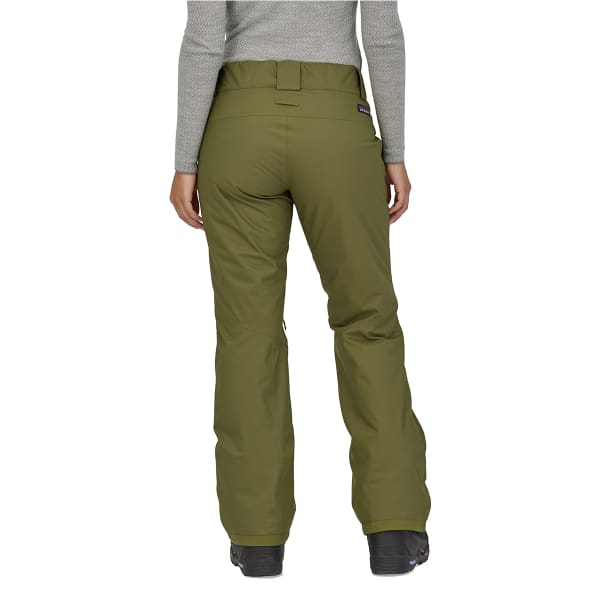 Pantalon de ski PATAGONIA W'S INSULATED SNOWBELLE PANTS REG PALO GREEN