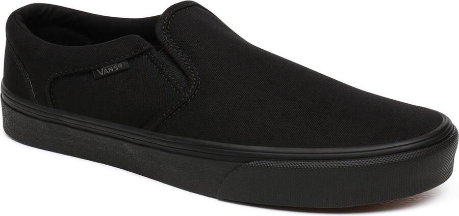 Vans Asher Canvas Heren Sneakers Black Black