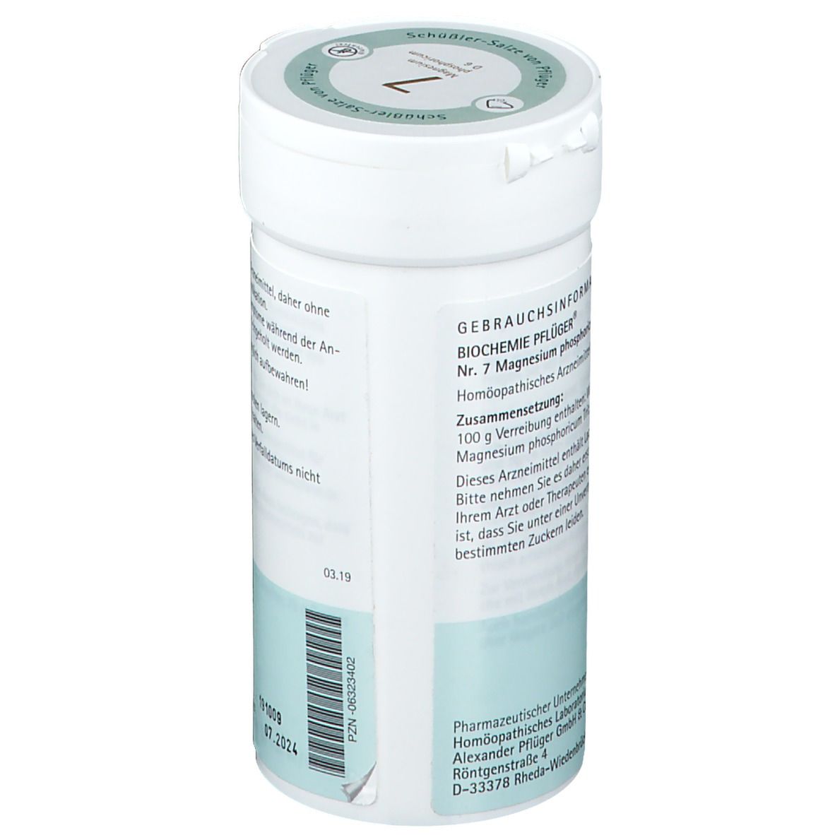 Biochemie Pflügler Nr. 7 Magnesium phosp. Pulver