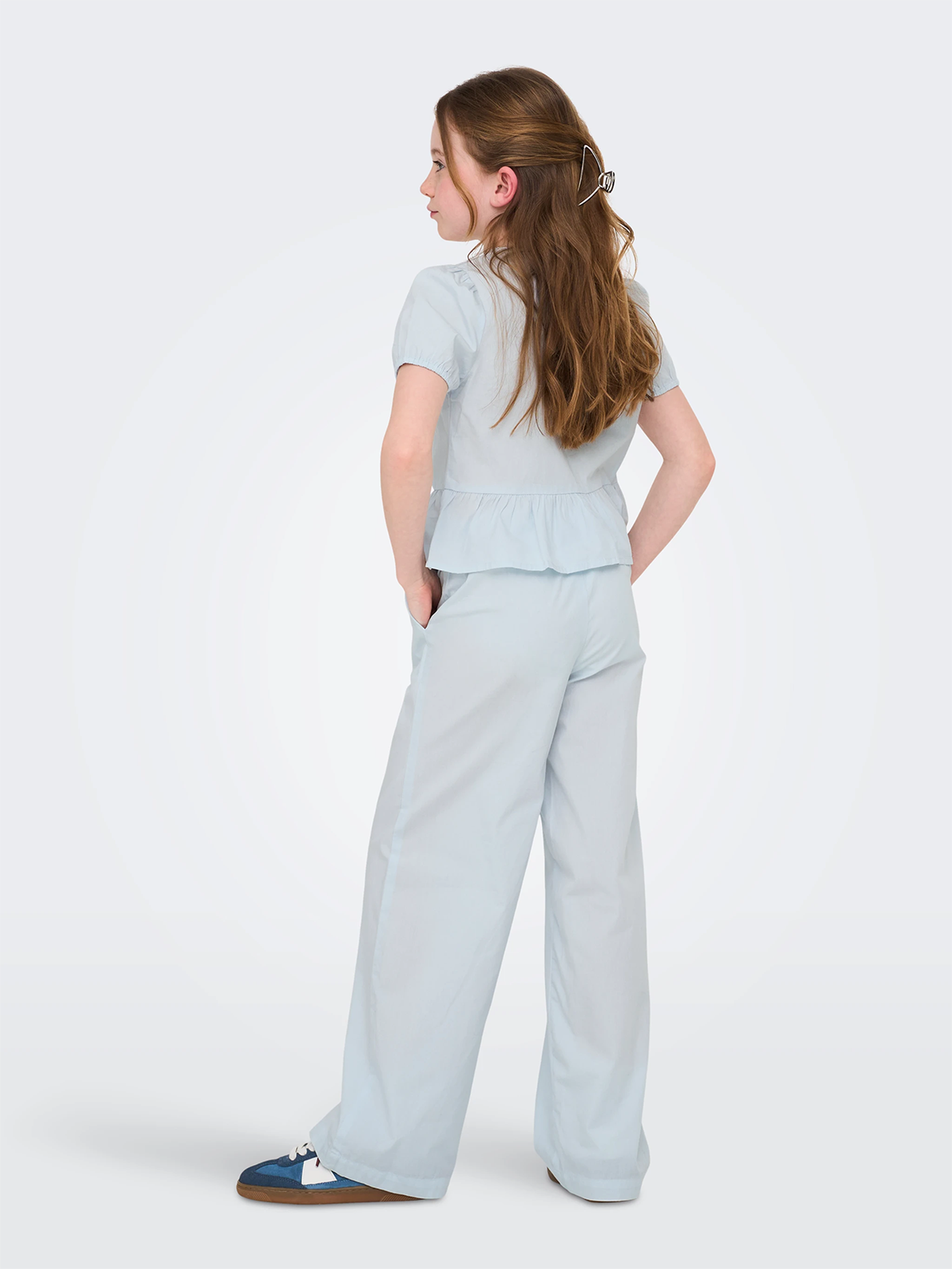 Clara Life Short Sleeve Bow Shirt Junior