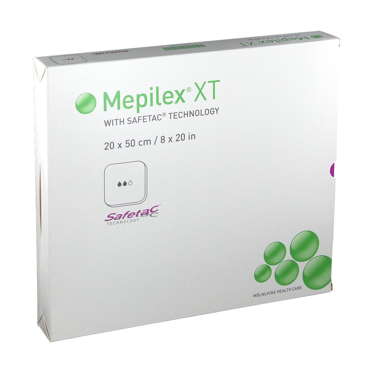 Mepilex® XT Schaumverband 20 x 50 cm