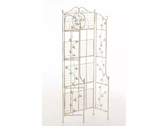 Étagères sur pied - Métal - 60 x 33 x 158cm - Crème antique - Arona