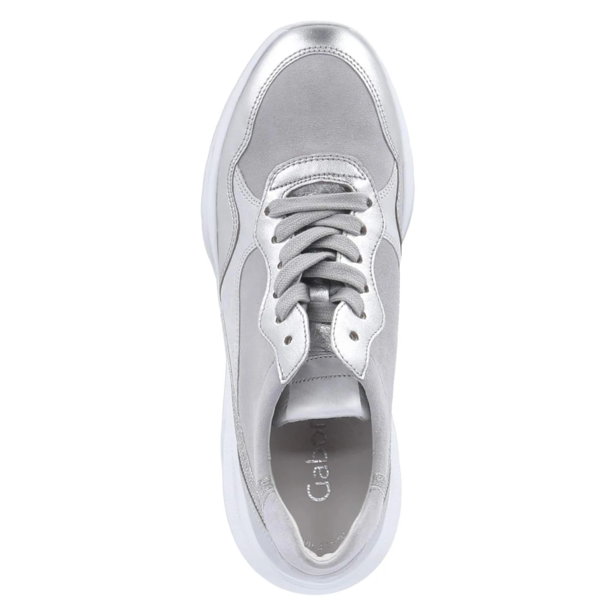 GaborLow Sneaker - silber kombi