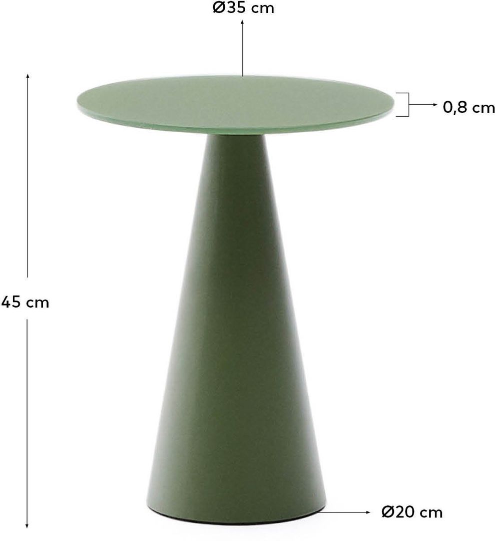 Kave Home   Wilshire Bijzettafel
