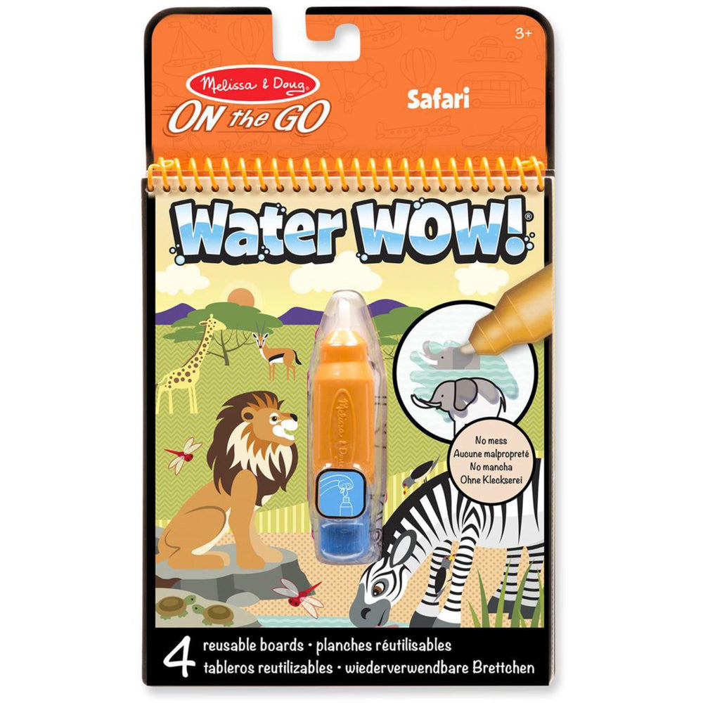 Køb Melissa & Doug Orange Water Wow! Water-Reveal Pad Safari