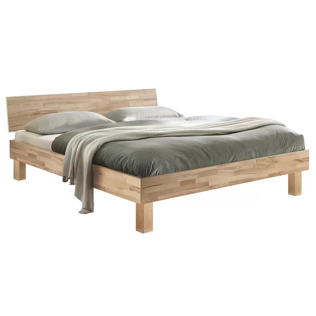 Hasena Bett 90x200 Forti 90 x 200 Braun