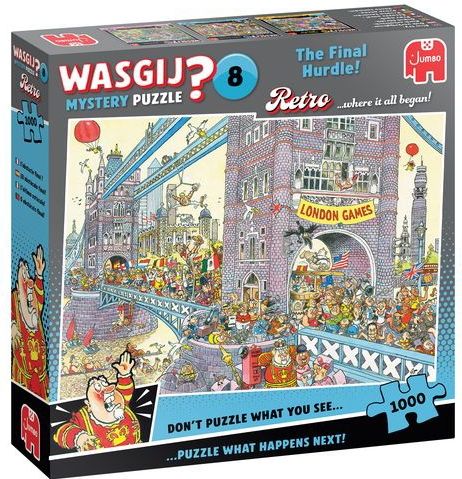 Wasgij - Retro Mystery 8 - Legpuzzel - De Laatste Horde! - 1000 Stukjes