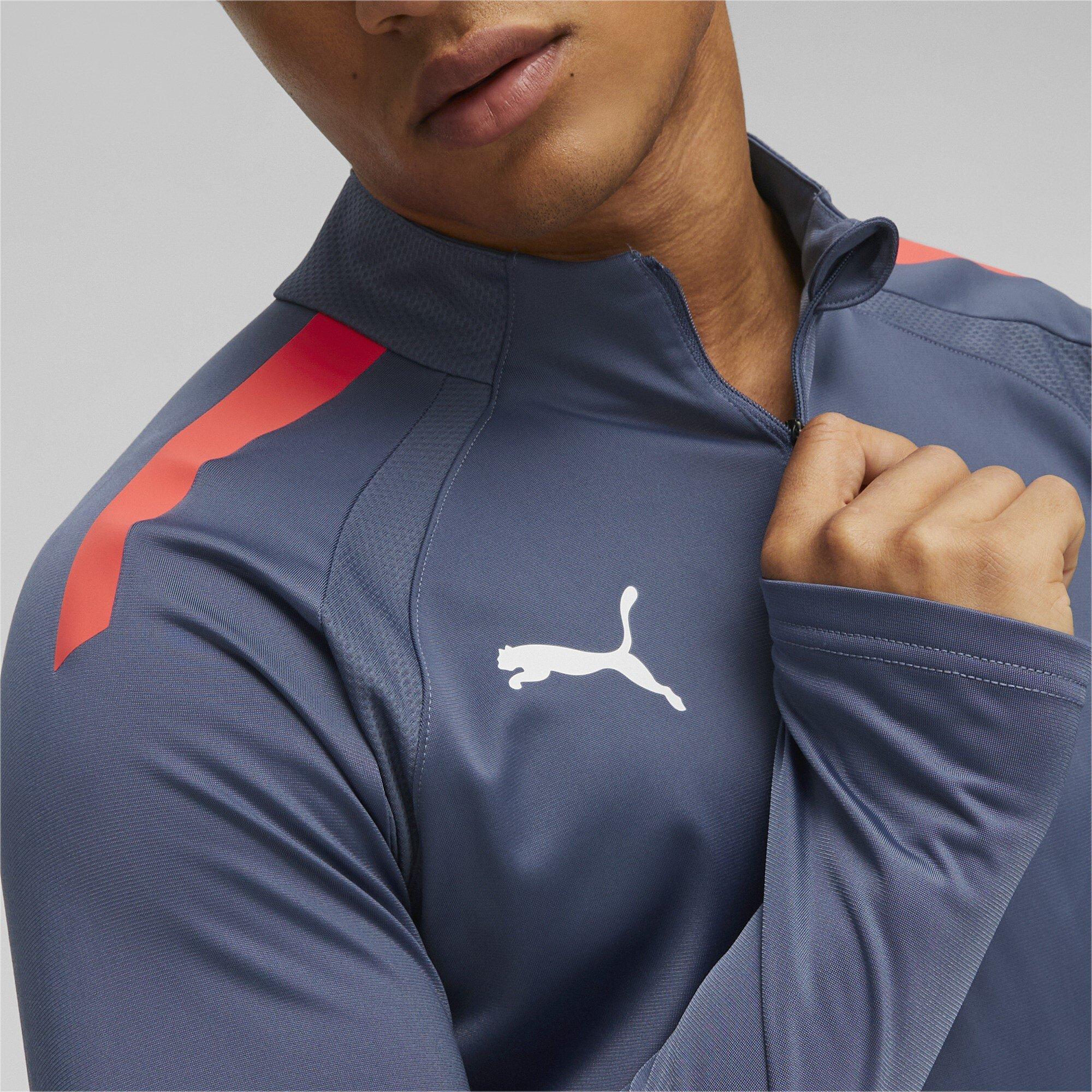 Puma Team Liga Quarter Zip Drill Top Mens