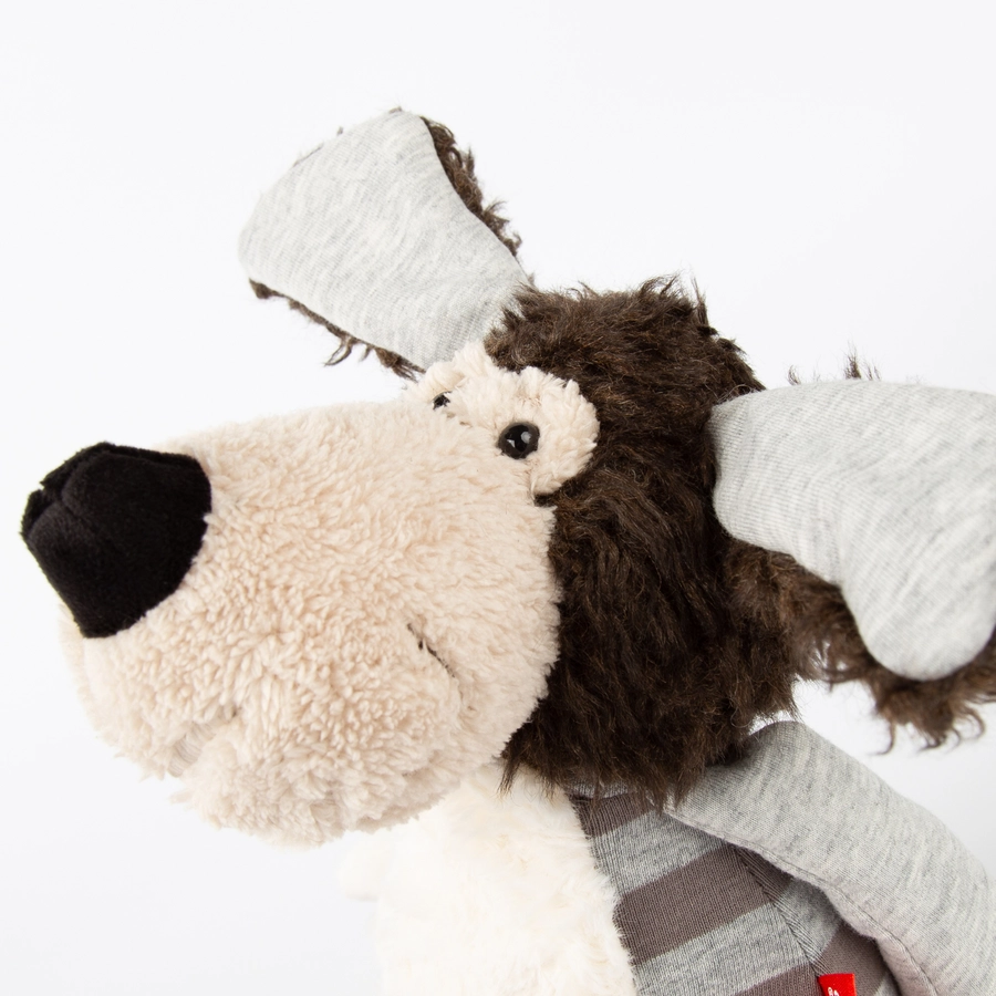 sigikid® Kuscheltier Hund Swetty Yellow braungrau