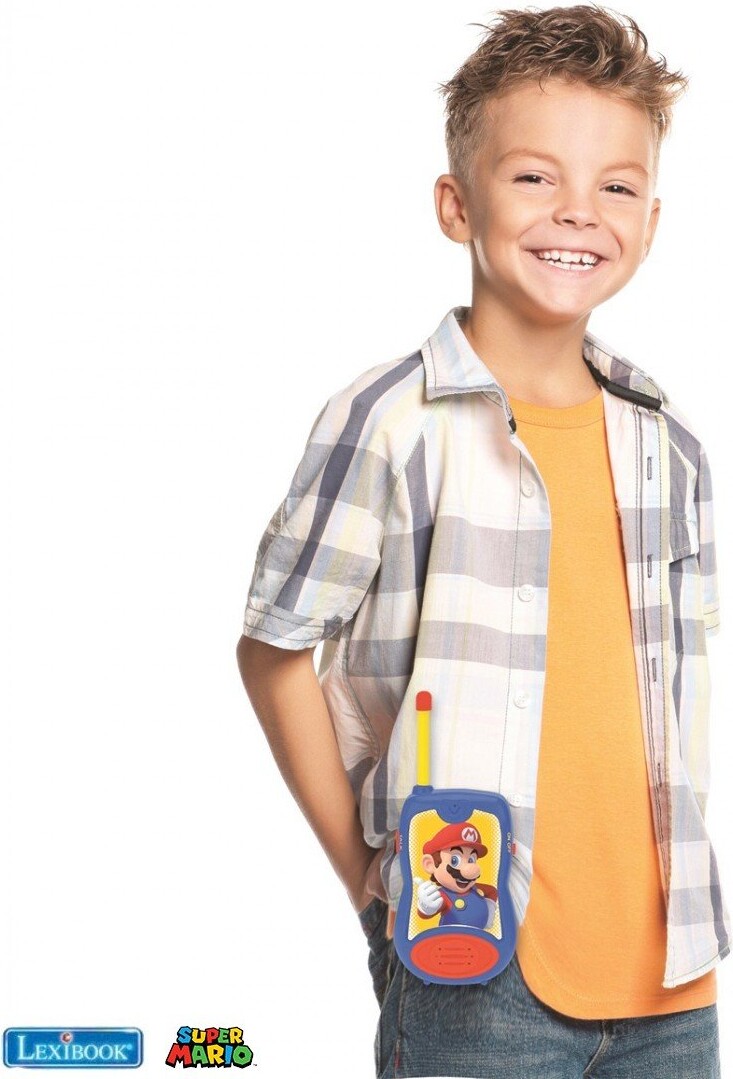 Mario Walkie Talkie Sæt - 120 M