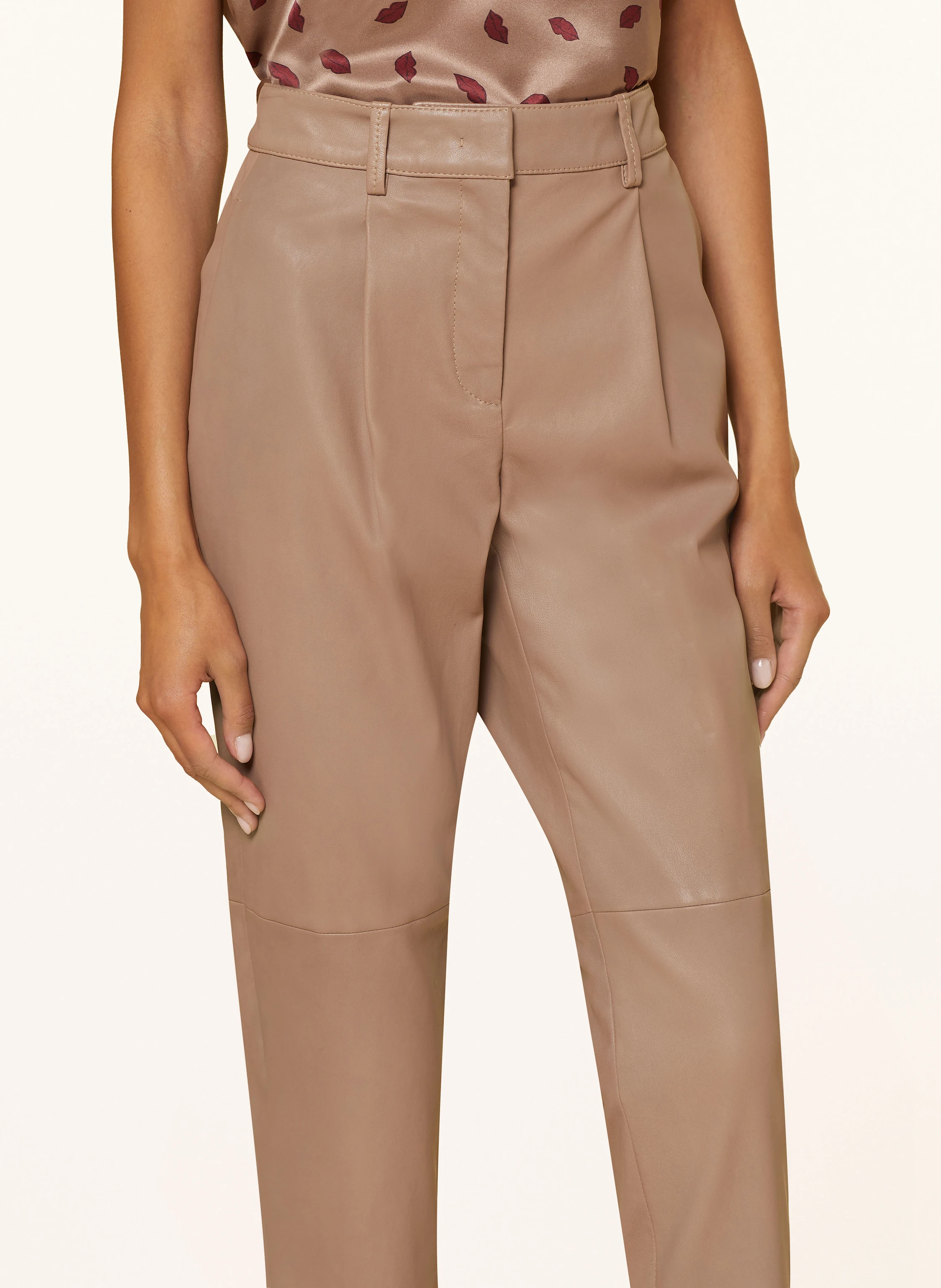 LUISA CERANO 7/8-Hose aus Leder