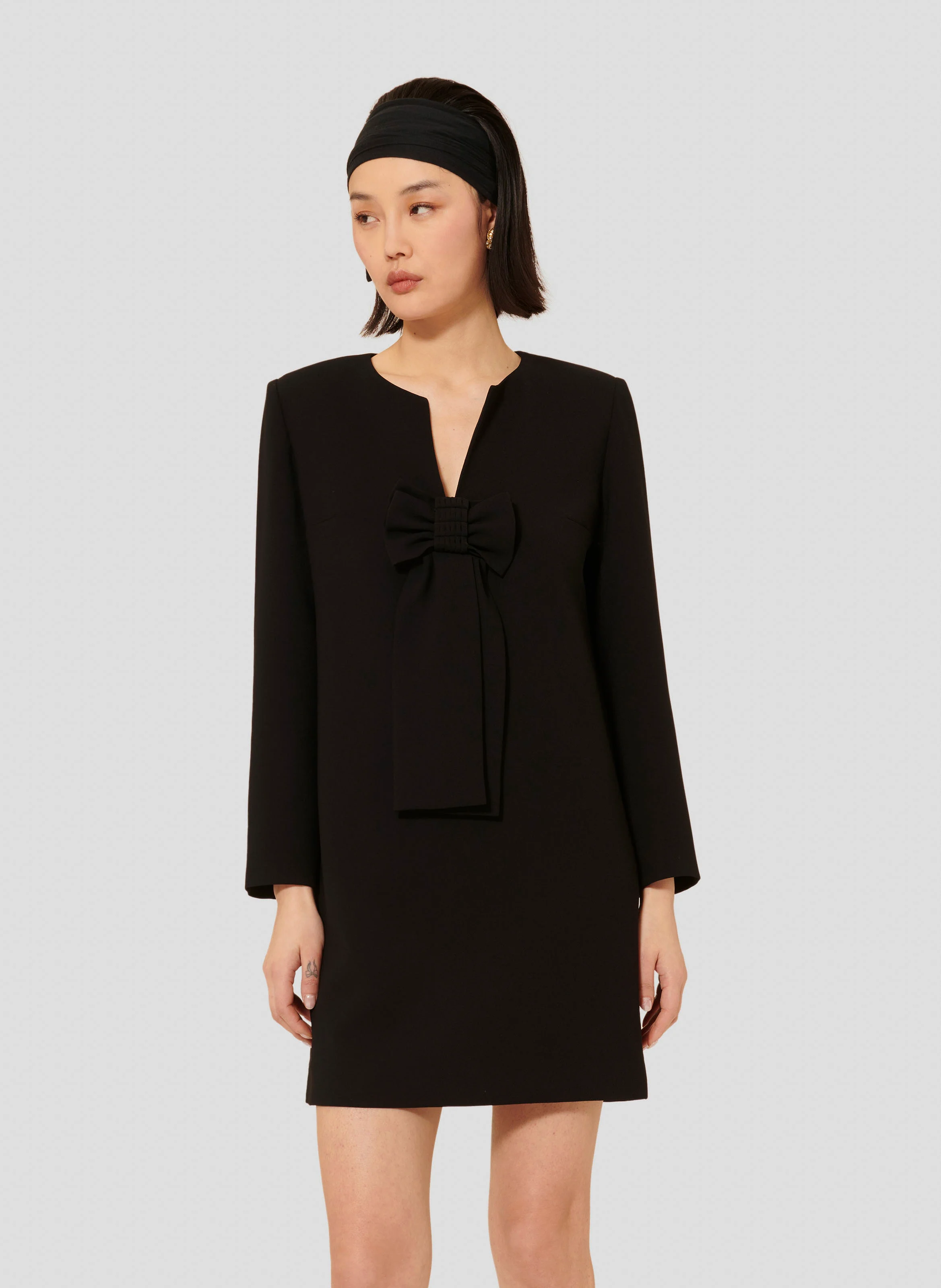 RHONDA - Robe courte | Noir