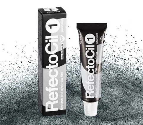 RefectoCil Eyelash And Eyebrow Tint 1 Black 15 ml