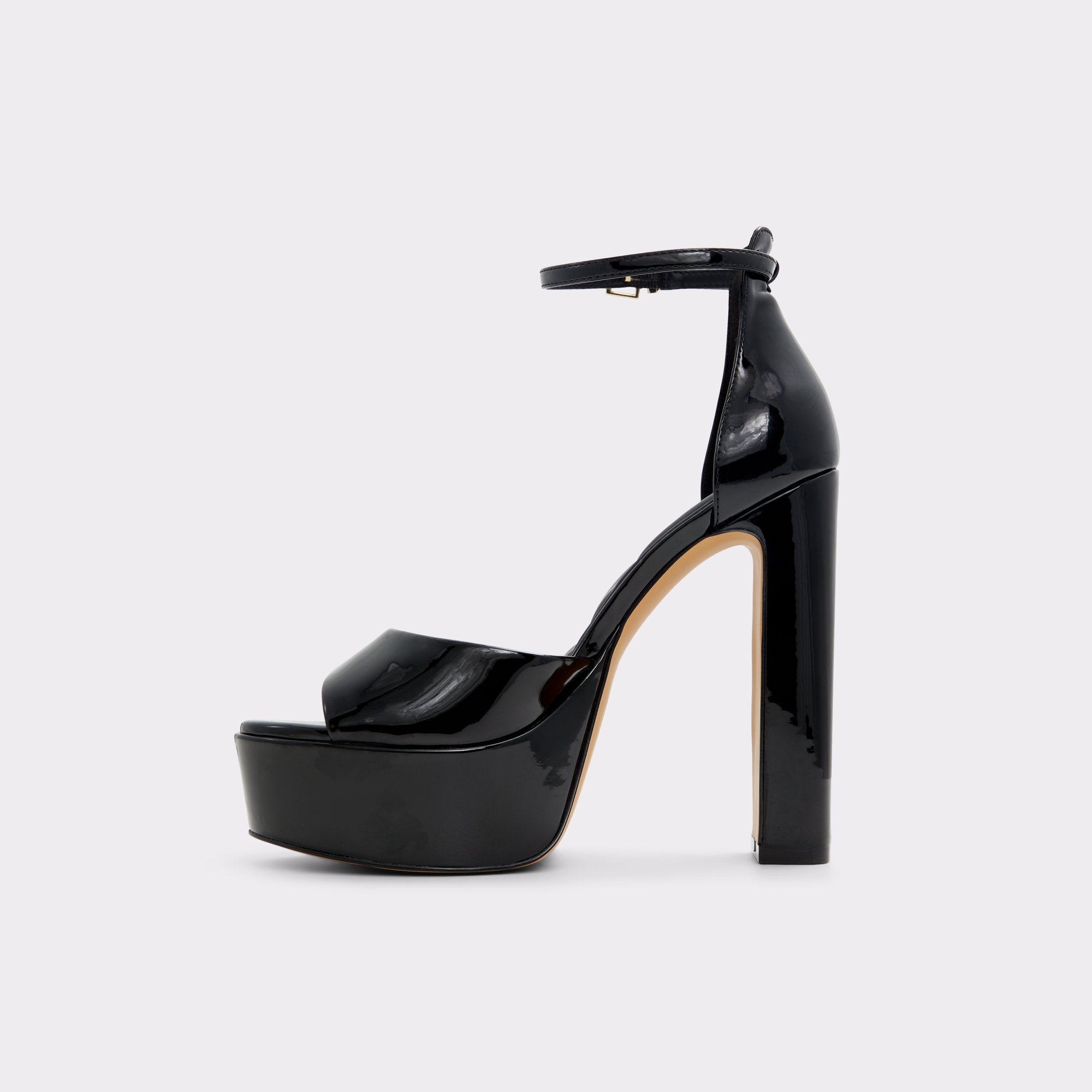 Nissa Black Women Platform sandals