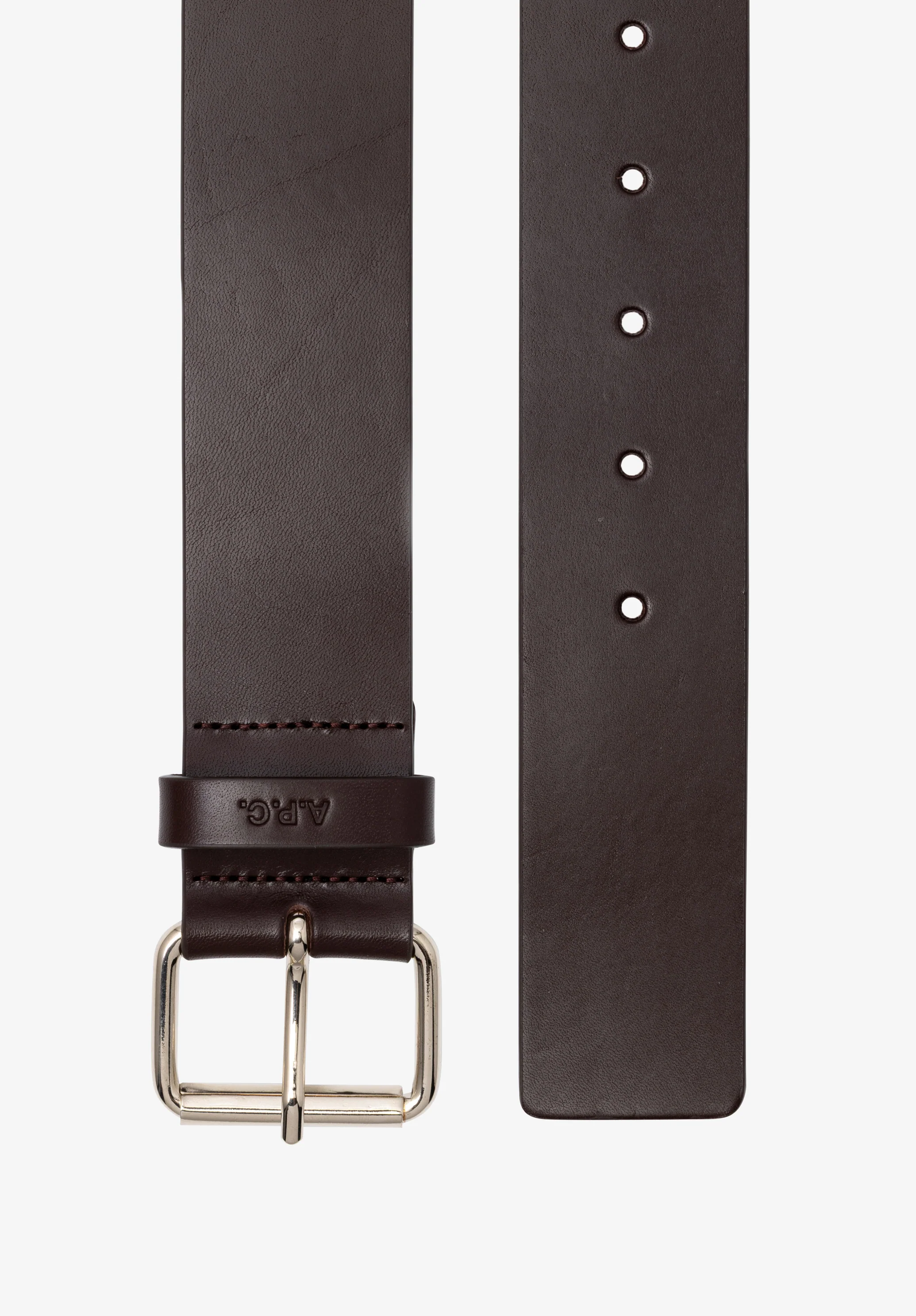 La Ceinture Large - Marron