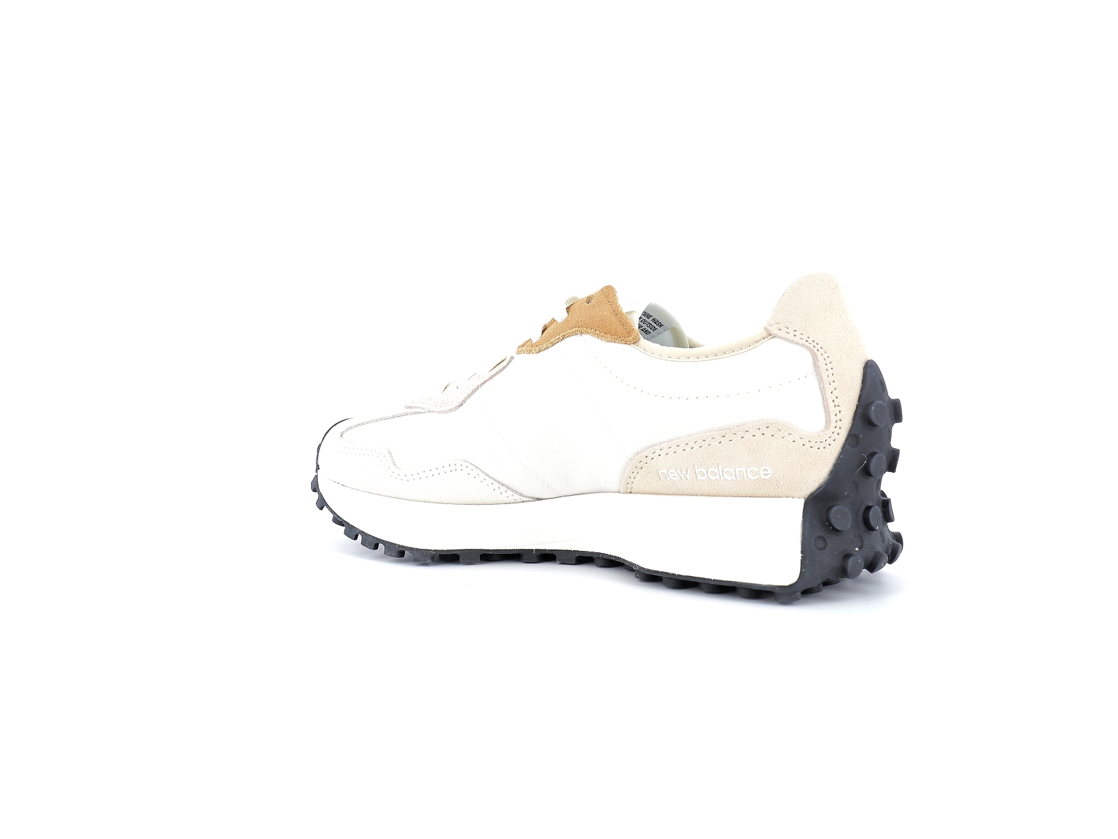 New balance a-MS327 Matières combinées Beige Bleu