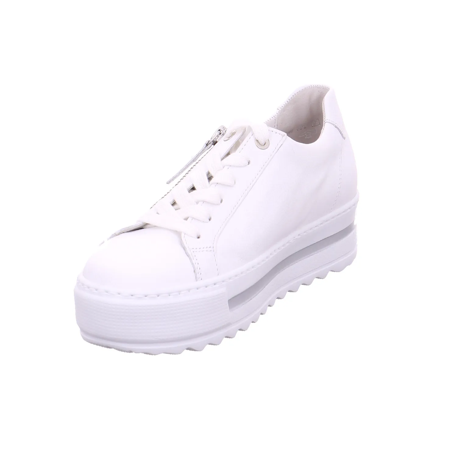 GABOR Sneaker Weiss Leder