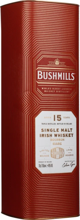 BUSHMILLS 15 YEARS SINGLE MALT 70CL