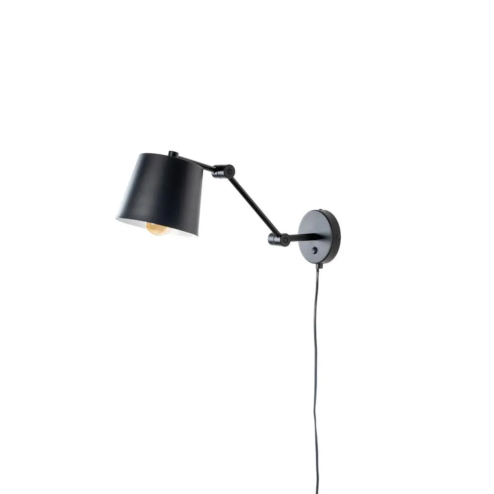 Housecraft Hajo Wandlamp - Zwart