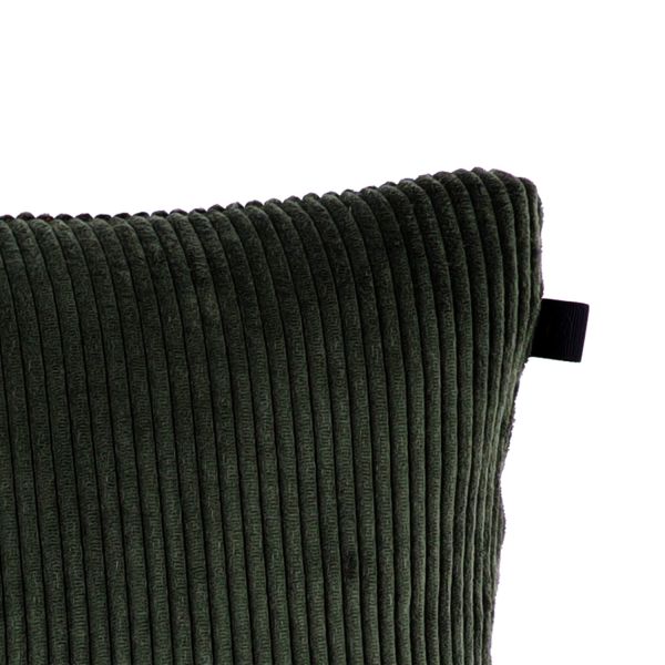 Overseas Rib Kussen - 45 x 45 cm - Smoke