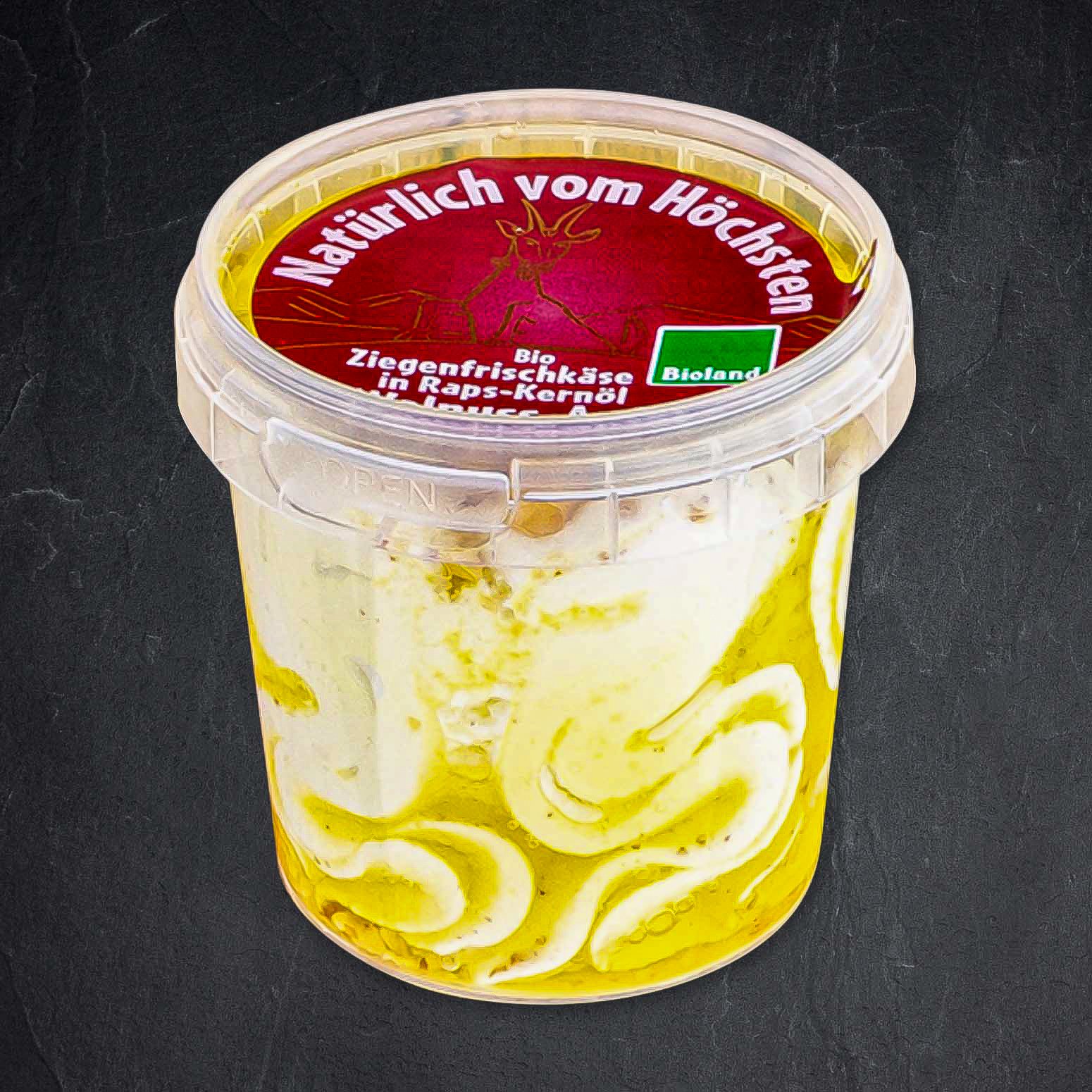 BIO Ziegenfrischkäsetöpfchen Apfel