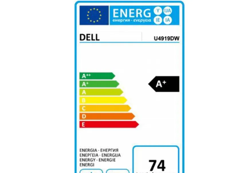 [OUTLET] - Dell UltraSharp U4919DW - LED-skærm - kurvet - 49