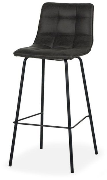Barkruk Antraciet LN-87.009 Bistro B44 x D51 x H115 cm