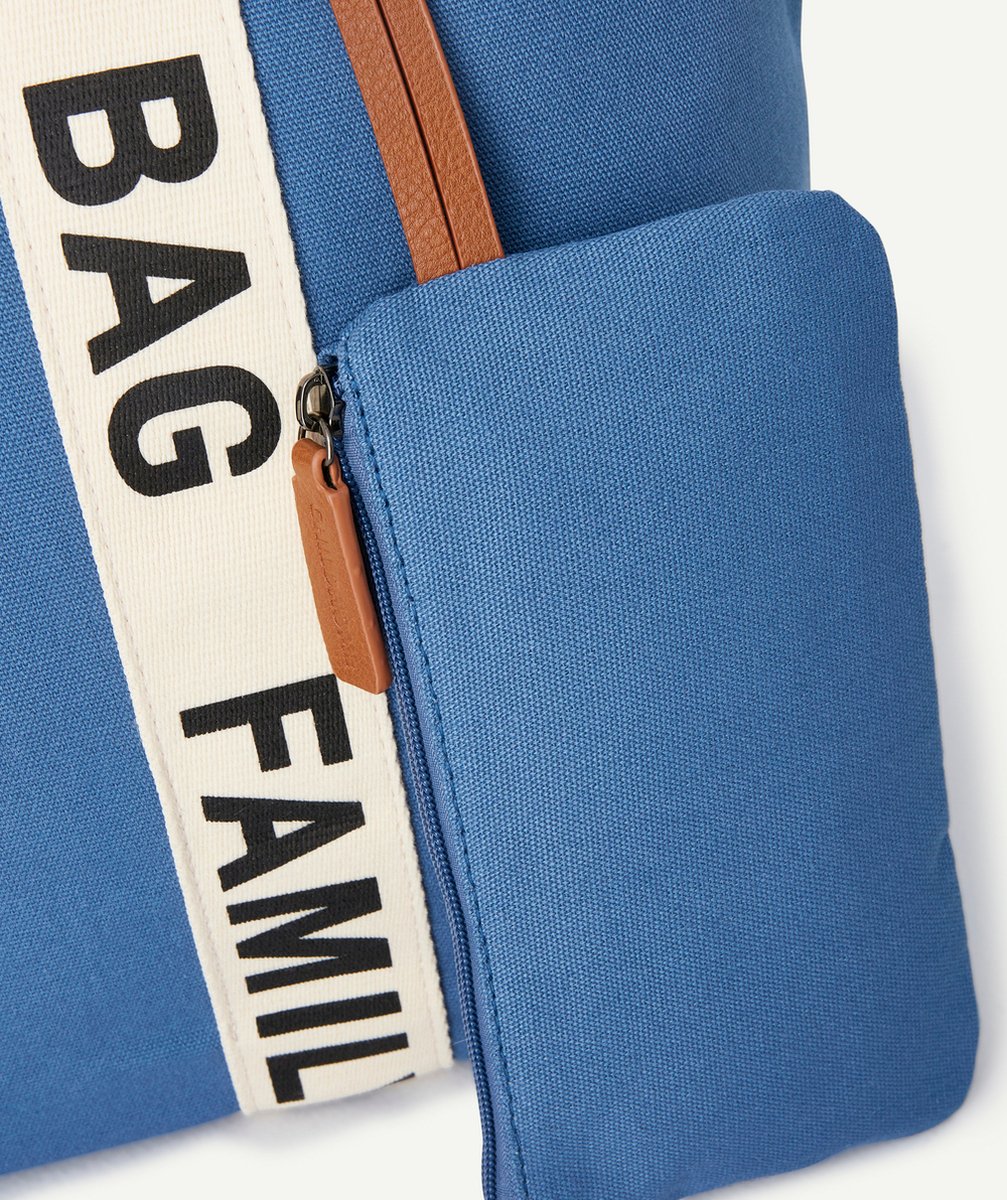 CHILDHOMECANVAS FAMILY BAG SIGNATURE BLEU